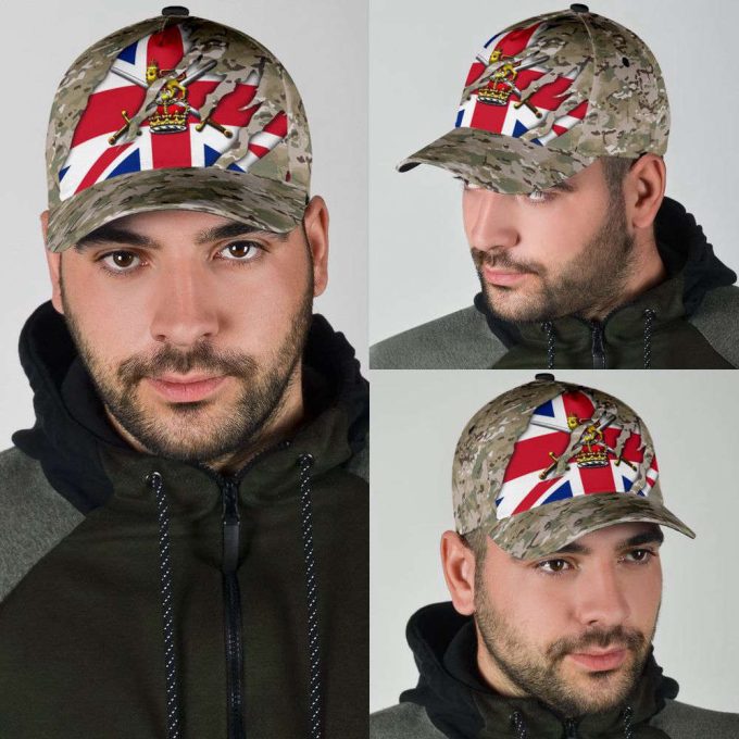 British Veteran Army Classic Cap: Stylish Baseball Hat For Men 4