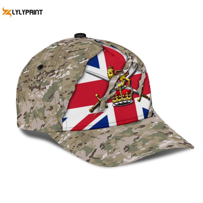 British Veteran Army Classic Cap: Stylish Baseball Hat For Men 1