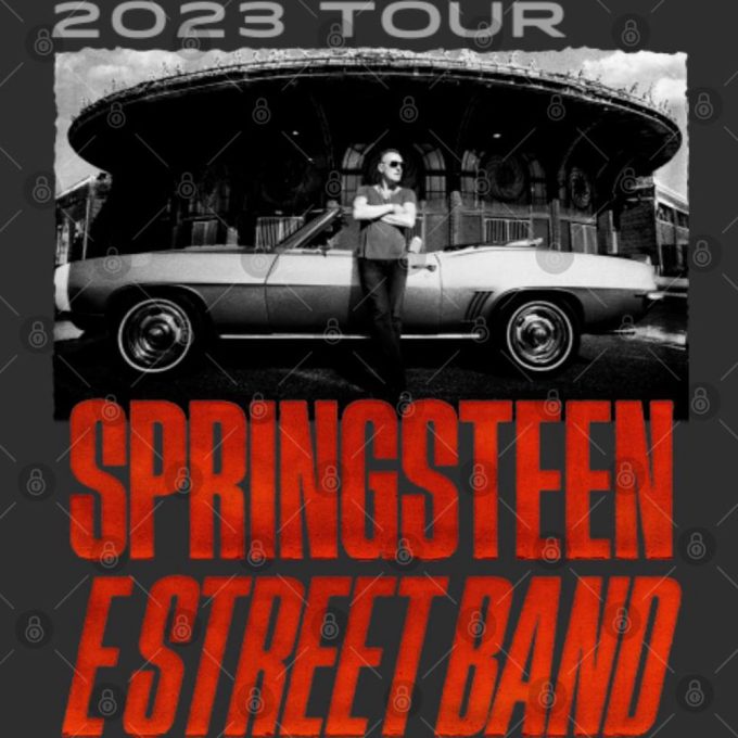 Bruce Springsteen And The E Street Band Tour 2023 T-Shirt,Vintage Bruce Springsteen Shirt 3