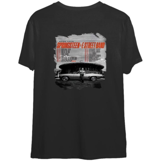 Bruce Springsteen Tour 2023 T-Shirt, Music Tour 2023 Shirt 2