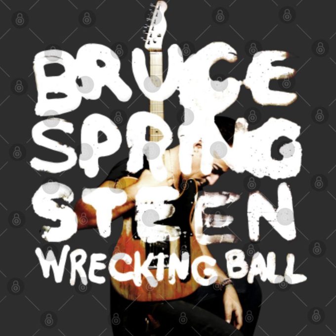 Bruce Springteen Wrecking Ball Promo Tour Concert T Shirt 3