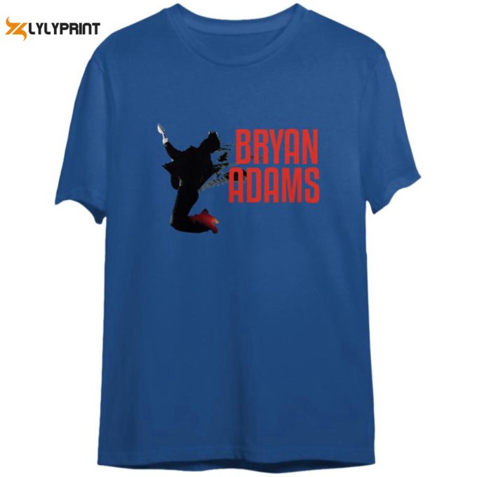 Bryan Adams Tour 2023 T-Shirt, So Happy Hurts Tour T-Shirt 1