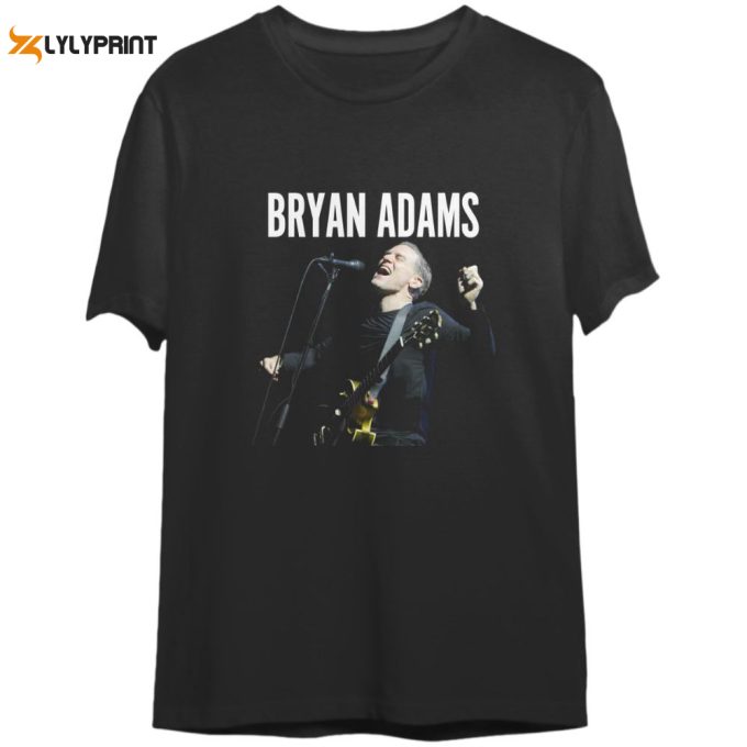 Bryan Adams Tour 2023 T-Shirt, So Happy Hurts Tour T-Shirt 1