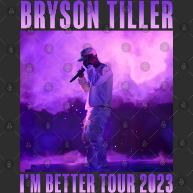 Bryson Tiller Back And Im Better Tour 2023 T Shirt, Bryson Tiller Shirt 3