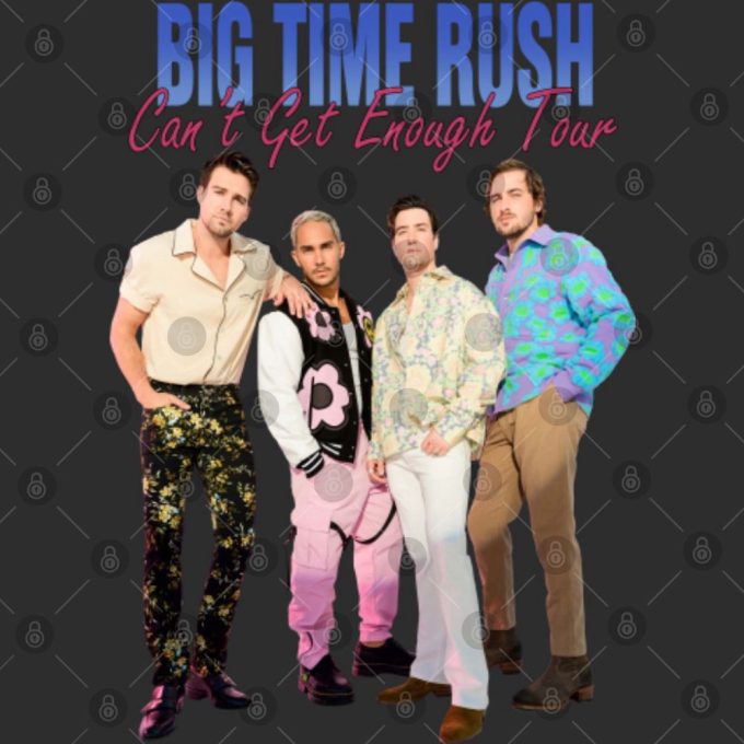 Btr Can T Get Enough Tour 2023 T-Shirt: Grab Your Limited Edition Merch Now! 3