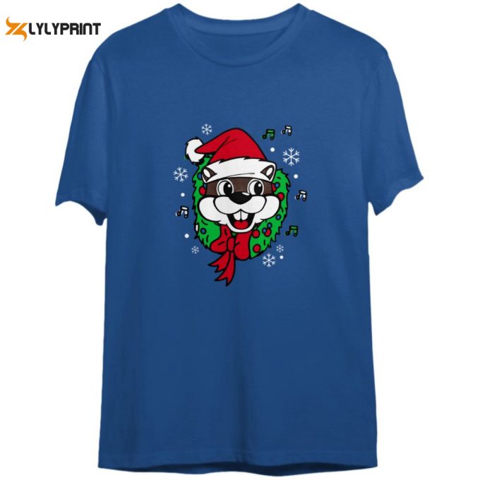 Buc-Ee'S Rock'In Around The Tree Christmas T-Shirt 1