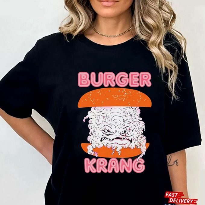 Burger Krang T-Shirt Hoodie Gift For Men And Women 4