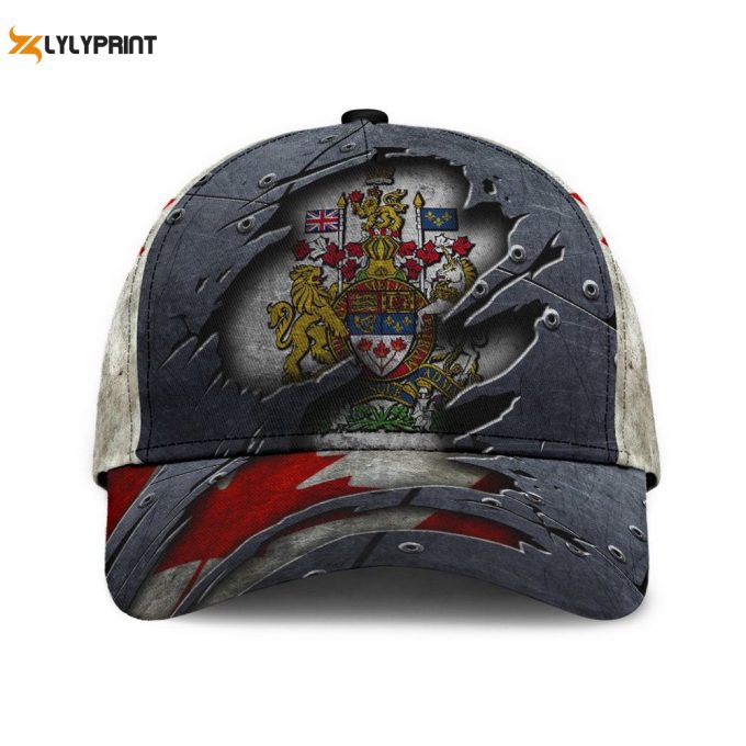 Canada - Coat Of Arms Classic Cap Baseball Hat Gift 1