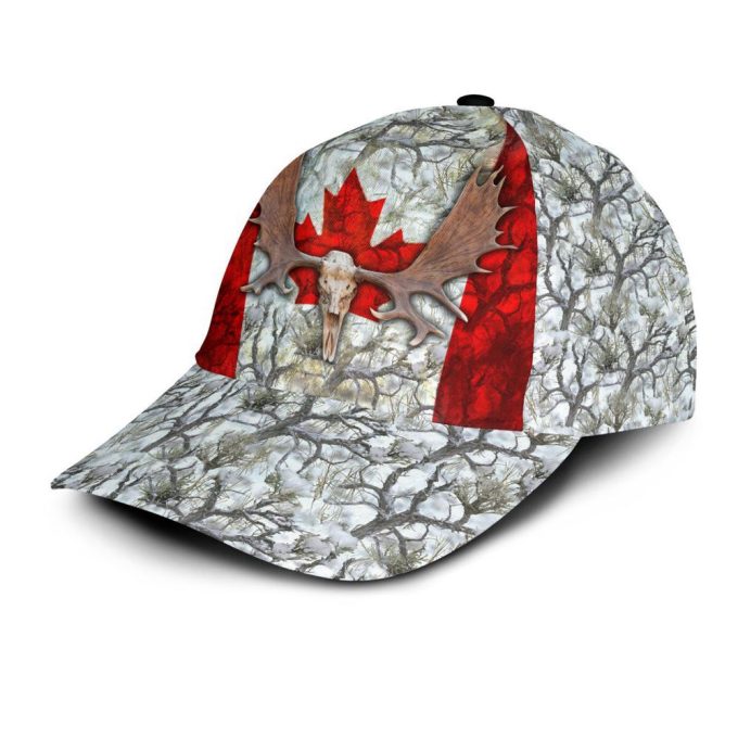 Canada - Moose Hunting Classic Cap Baseball Hat 2