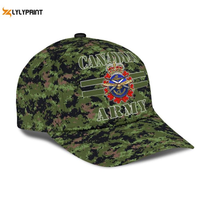 Canadian Veteran Armed Forces Cap: Classic Style Pd22032104 - Show Your Support! 1