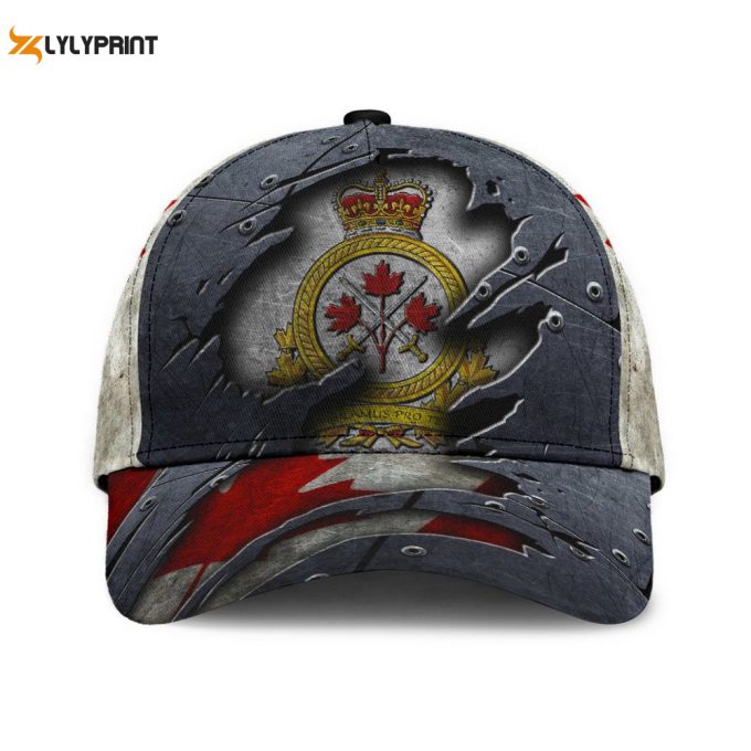 Canadian Veteran Army Classic Cap Baseball Hat Gift 1