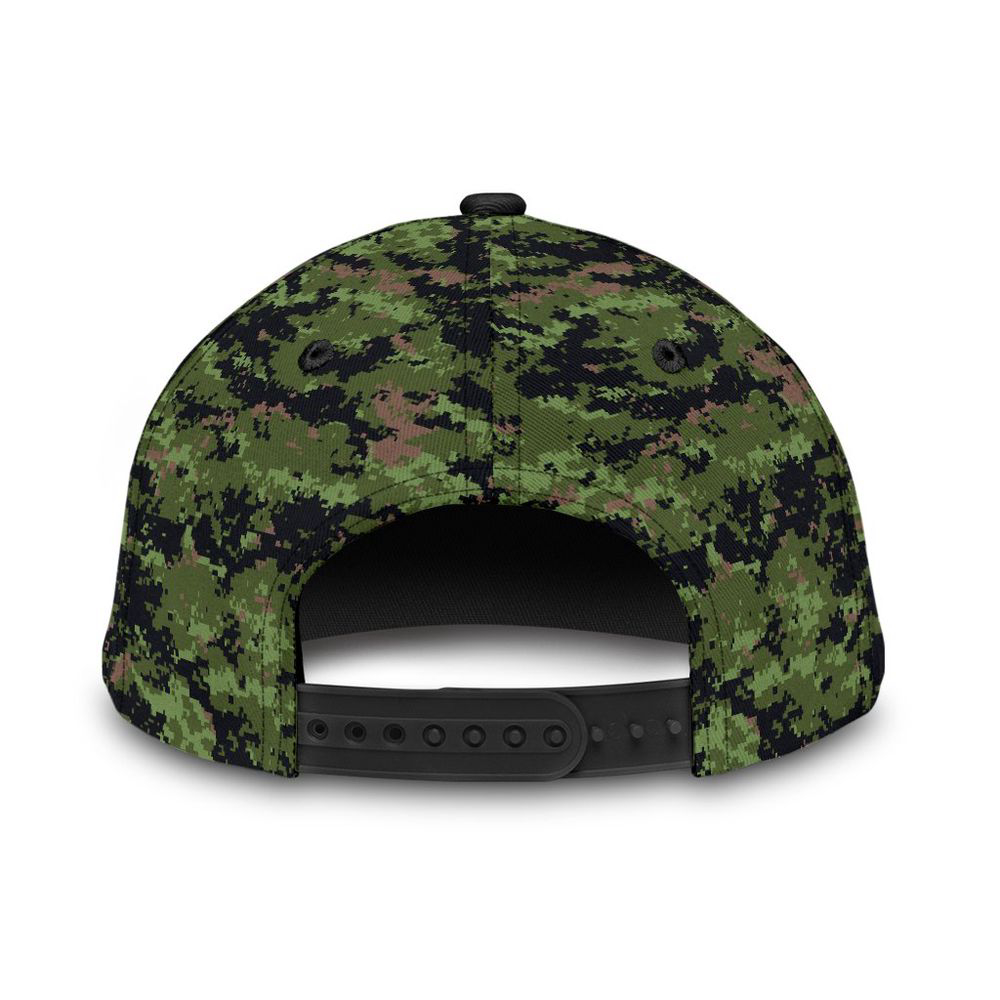 Canadian Veteran Army Classic Cap: Stylish Baseball Hat for Men 307