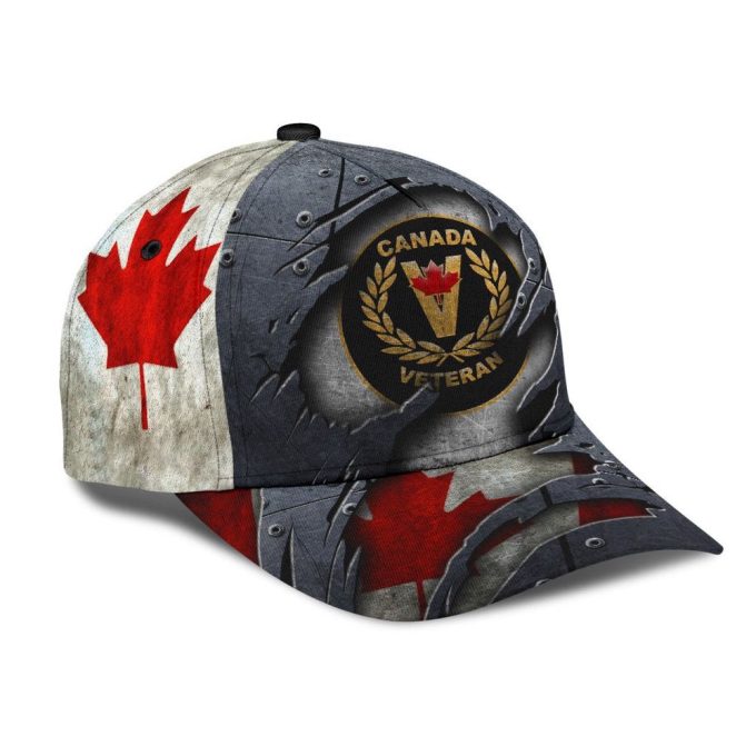 Canadian Veteran Classic Cap: Stylish Baseball Hat For Men 2