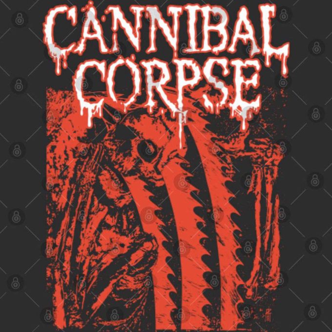 Cannibal Corpse Eu Uk Tour 2023 T-Shirt 3