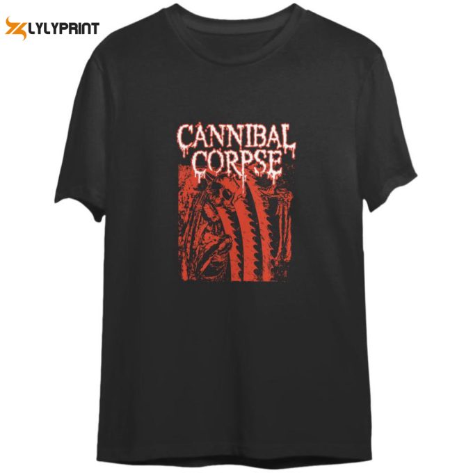 Cannibal Corpse Eu Uk Tour 2023 T-Shirt 1