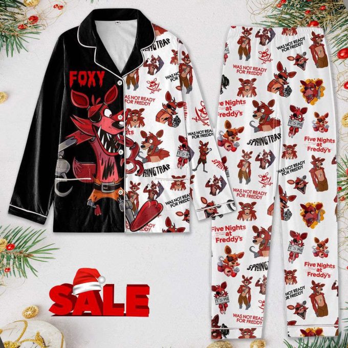 Christmas 5Naf Pajamas, Five Nights At Freddy Pyjamas 3