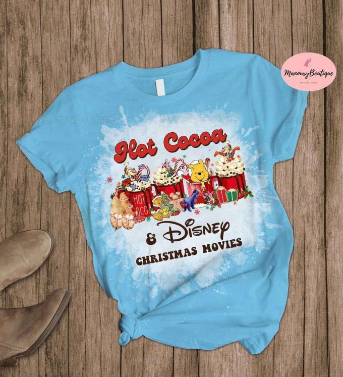 Christmas Pooh Pajamas Set, Disney Pooh Pyjamas, Pooh And Friends Xmas Pajamas, Winnie The Pooh Set Of Pajamas 2