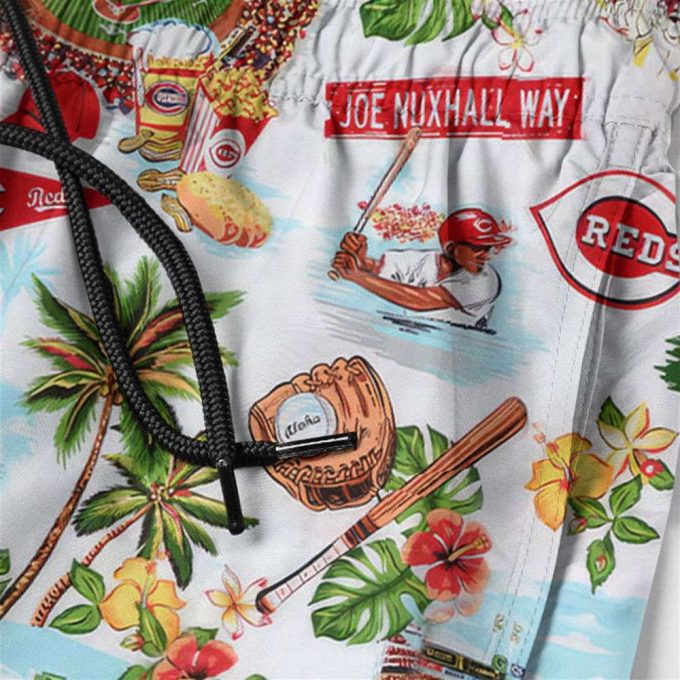 Cincinnati Reds Scenic Hawaiian Shirt 8