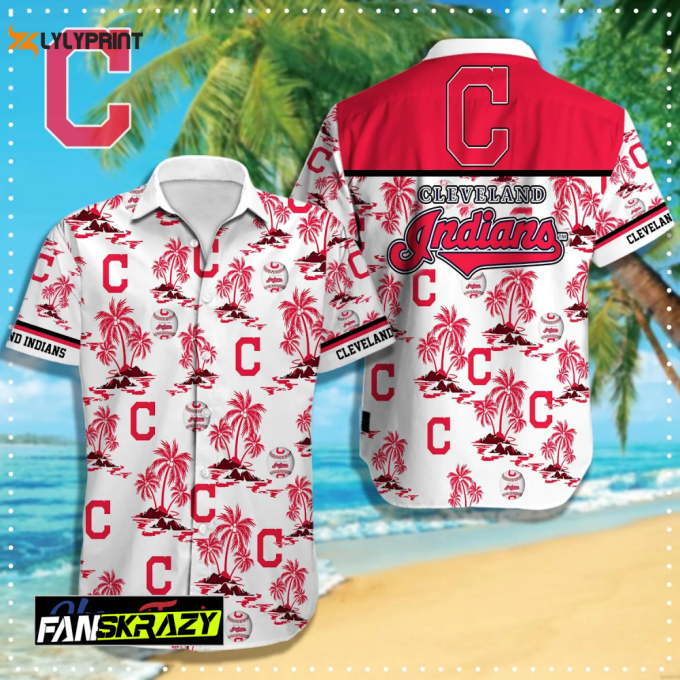 Cleveland Indians Mlb Hawaiian Shirt C1 Fan Gift For Men Women 1
