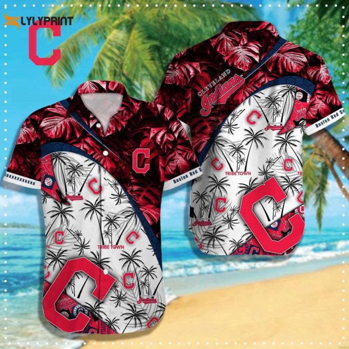 Cleveland Indians Mlb-Hawaiian Shirt Q-49376 Gift For Fans 1