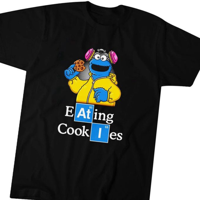 Cookie Monster Breaking Bad Eating Cookies Shirt Hoodie 5