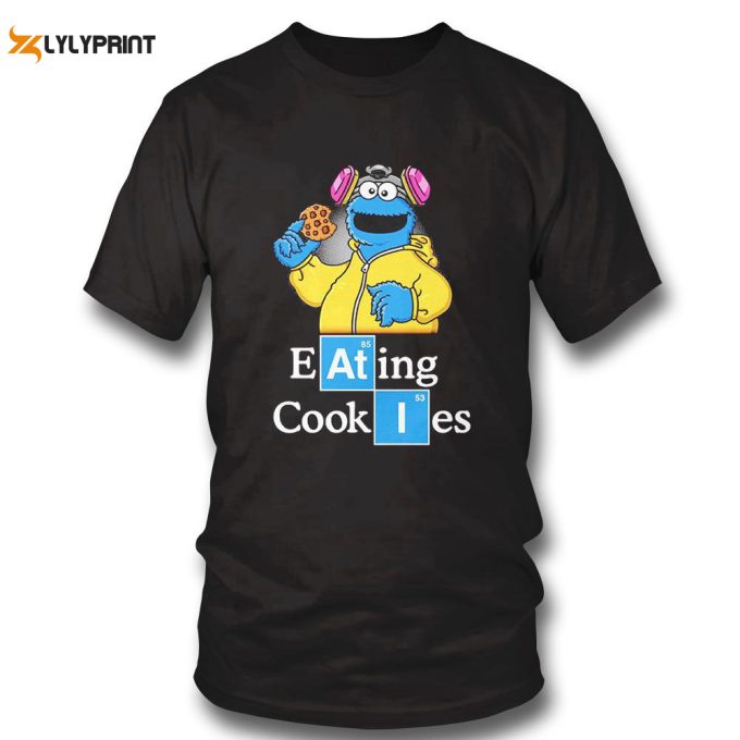 Cookie Monster Breaking Bad Eating Cookies Shirt Hoodie 1