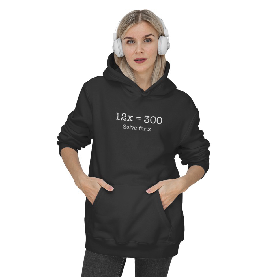 Crack the Equation: Solve for X in 12x = 300 Bowling Hoodies 207