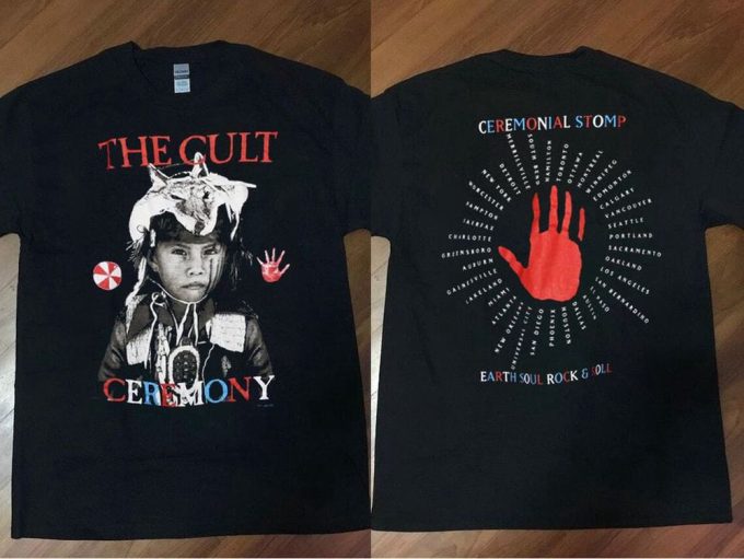 Cult Ceremonial Stomp Tour 1991 T-Shirt: Relive The Iconic Concert! 5