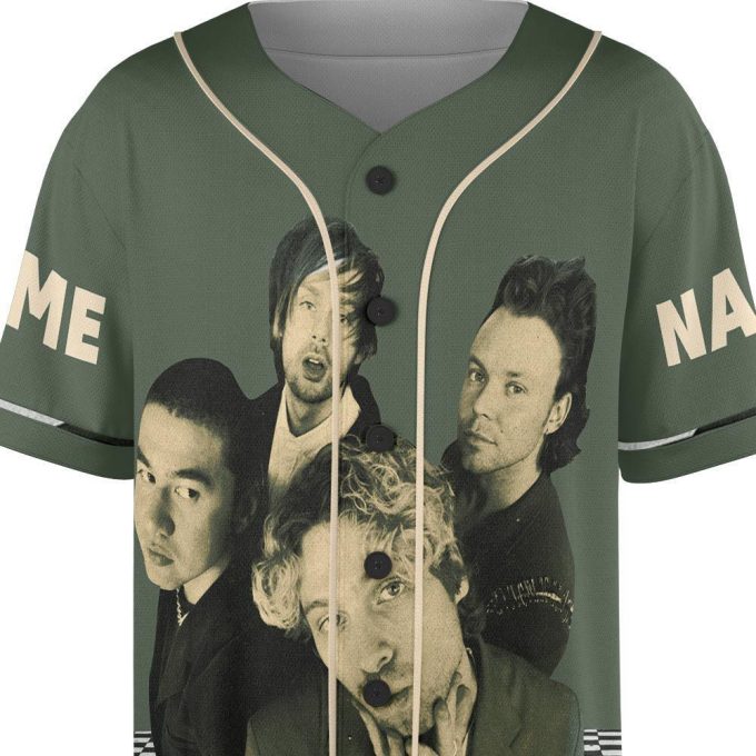 Custom Name 5 Seconds Of Summer Baseball Jersey, 5S0S Tour Shirt 5