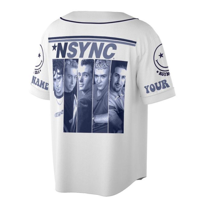 Custom Name In My Nsync Reunion Era Music Baseball Jersey, Nsync Boy Band 90S 2023 2