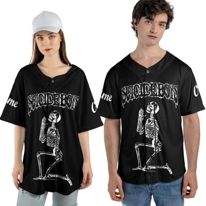 Custom Name Suicideboys Baseball Jersey 3