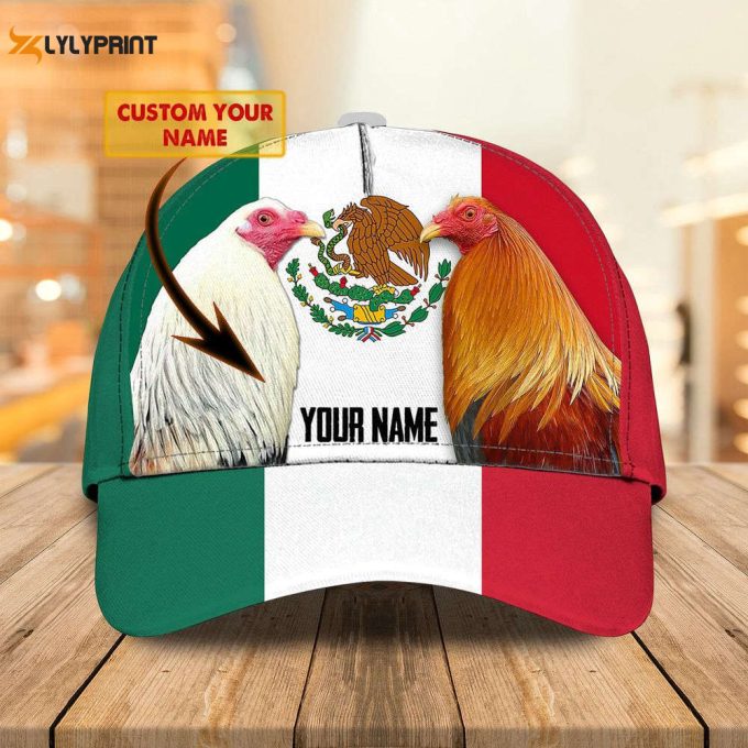 Custom Rooster 3D Cap - Personalized Printed Design Gift 1