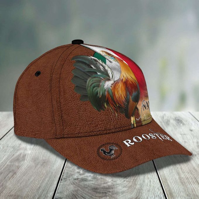 Custom Rooster 3D Printed Cap - Personalized Design Gift 3