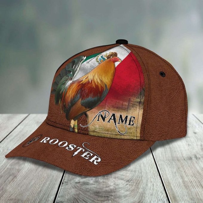 Custom Rooster 3D Printed Cap - Personalized Design Gift 4