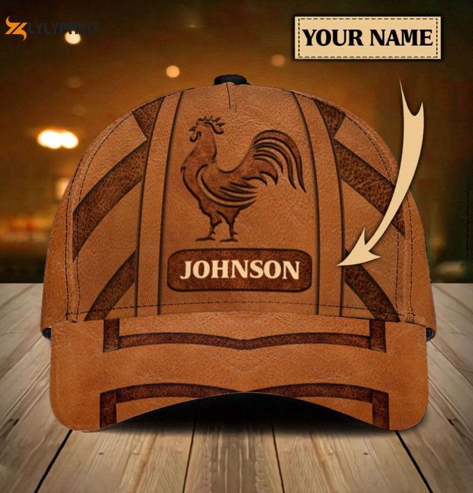 Custom Rooster Cap: Personalized Baseball Hat For A Unique Style 1