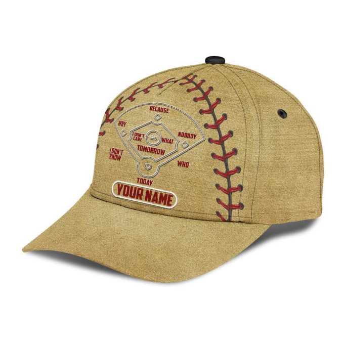Customize Name Baseball Lover All Over 3D Design Print Cap Ntn15042101 Printed Baseball Cap Gift 6