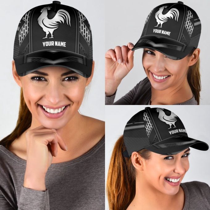 Customized Rooster Cap 3D Printed Gift - Personalize Your Style! 5