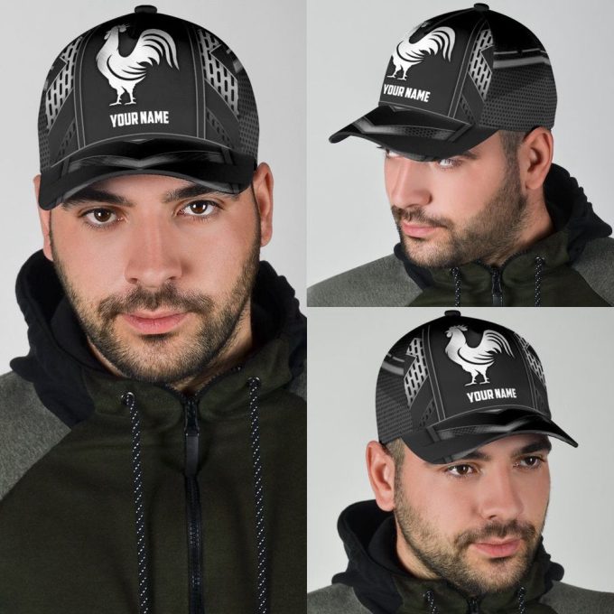 Customized Rooster Cap 3D Printed Gift - Personalize Your Style! 6