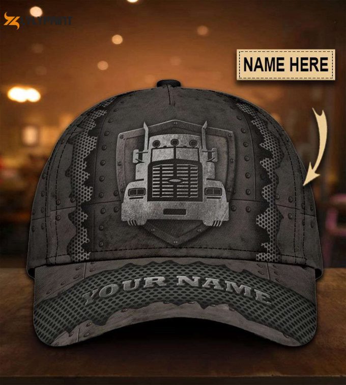 Customized Trucker Classic Cap: Stylish &Amp;Amp; Durable Baseball Hat For Men 1