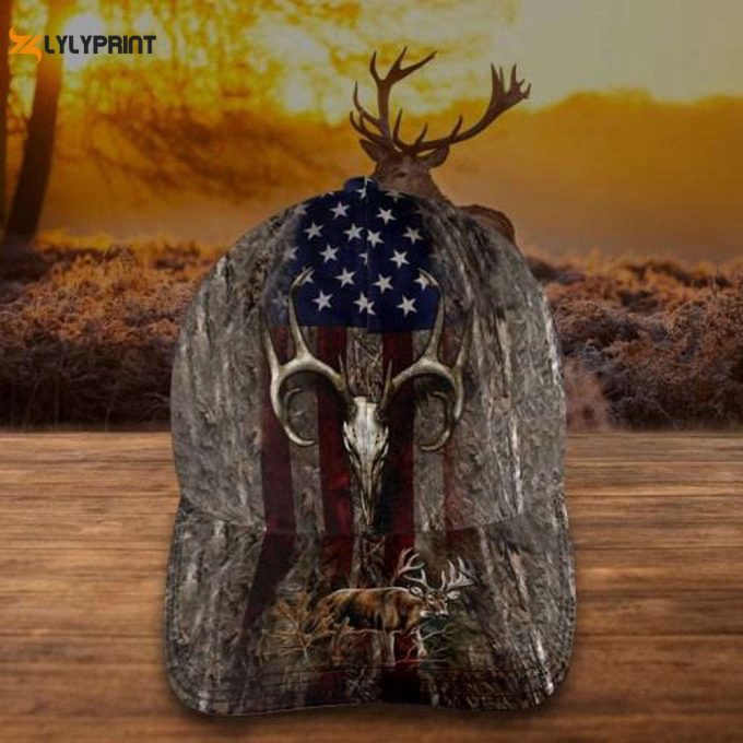 Deer Hunter American Flag Cap 1