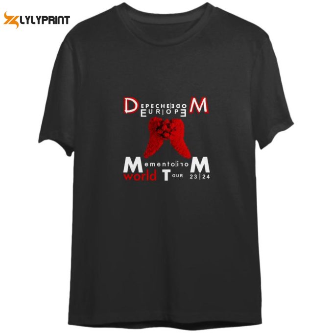 Depeche Mode Memento Mori T-Shirt, Depeche Mode Shirt, Rock Tour Shirt 1
