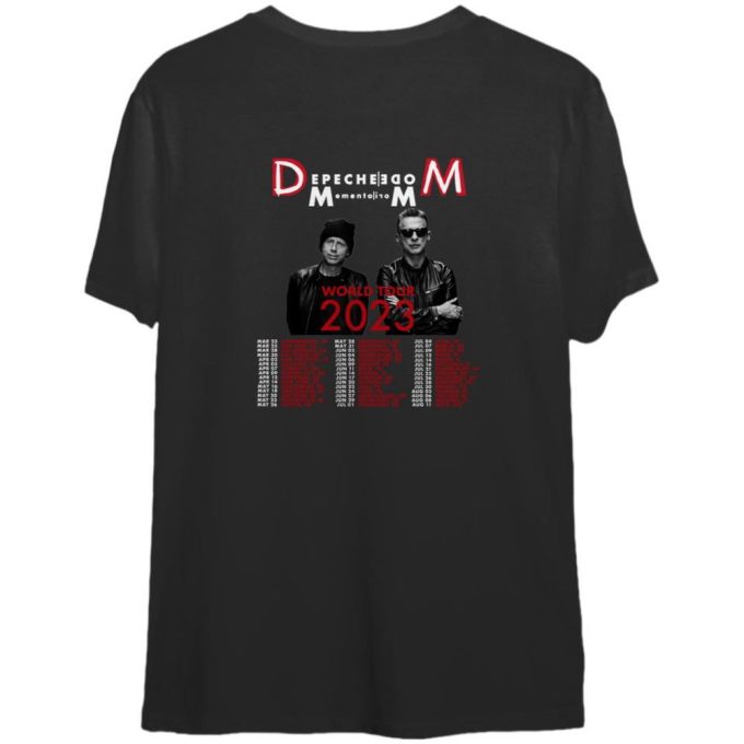 Depeche Mode Memento Mori Tour 2023 Tshirt: Limited Edition Collectible 2