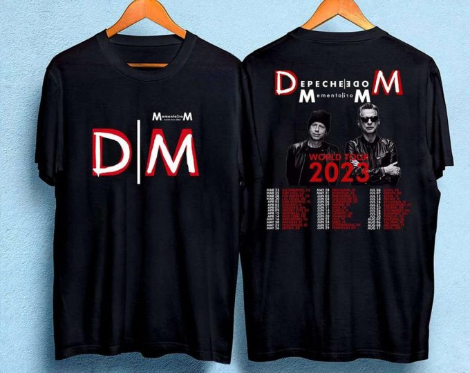 Depeche Mode Memento Mori Tour 2023 Tshirt: Limited Edition Collectible 5