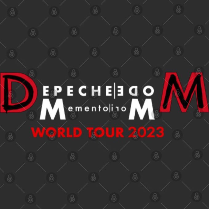 Depeche Mode Memento Mori Tour 2023 Tshirt: Engaging Merch For Depeche Mode Tour 3