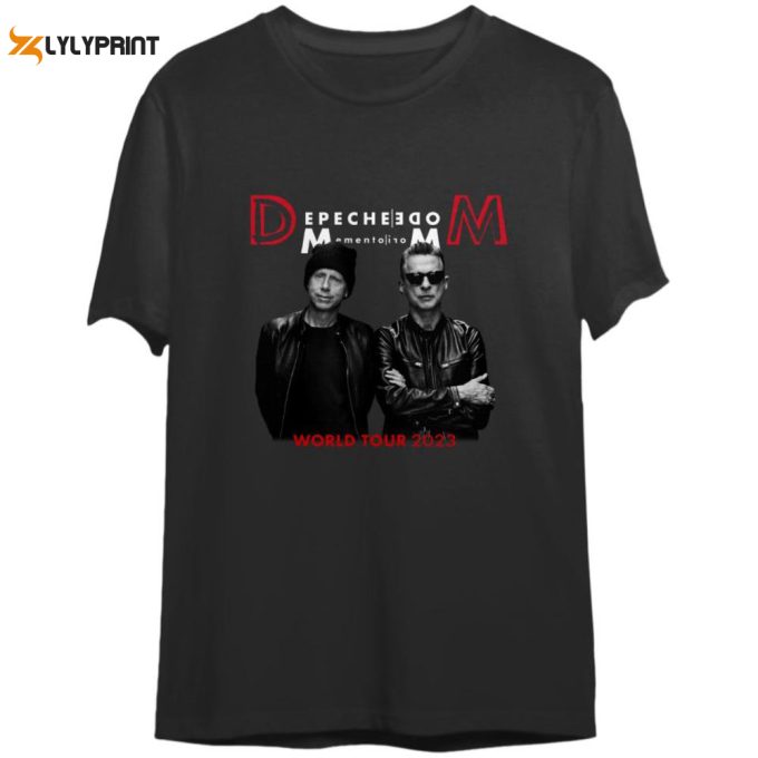 Depeche Mode Memento Mori Tour 2023 Tshirt, Depeche Mode Tour 2023 Tshirt 1