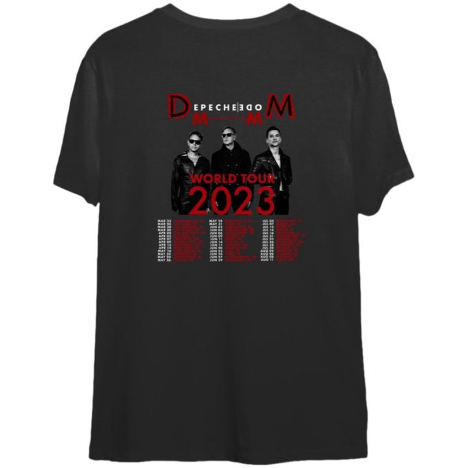 Depeche Mode Tour 2023 Tshirt, Memento Mori World Tour Depeche Mode T-Shirt 2