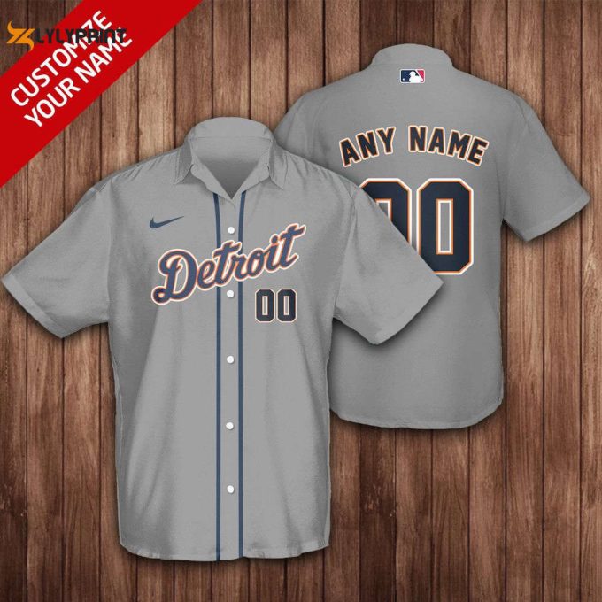 Detroit Tigers Hawaiian Shirt Gift For Men And Women 1