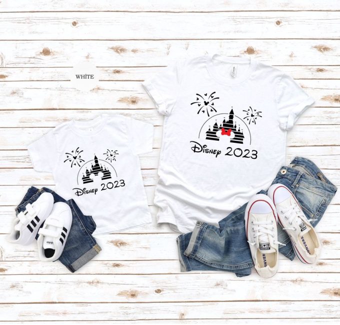 Disney Castle Family Shirt, Disney Vacation 2023 Shirt Gift For Men And Women 2