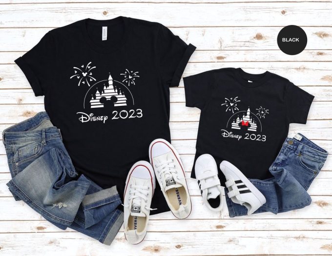 Disney Castle Family Shirt, Disney Vacation 2023 Shirt Gift For Men And Women 3