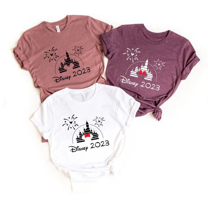 Disney Castle Family Shirt, Disney Vacation 2023 Shirt Gift For Men And Women 1